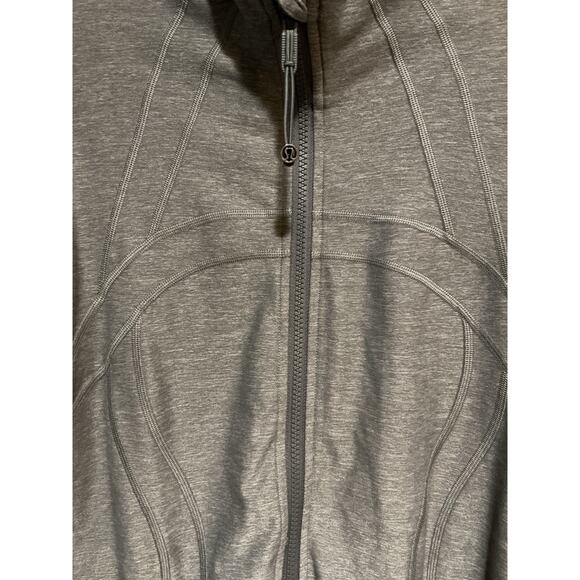 Lululemon Define Jacket Nulu Heather Gray Size 8 - Picture 2 of 7
